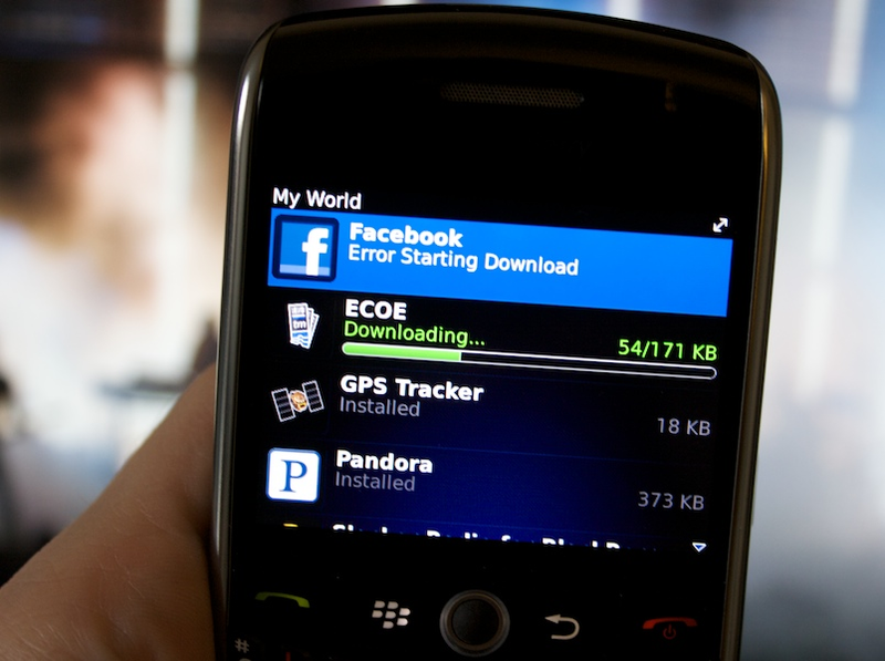 Illustration for article titled BlackBerry App World Tour and Impressions